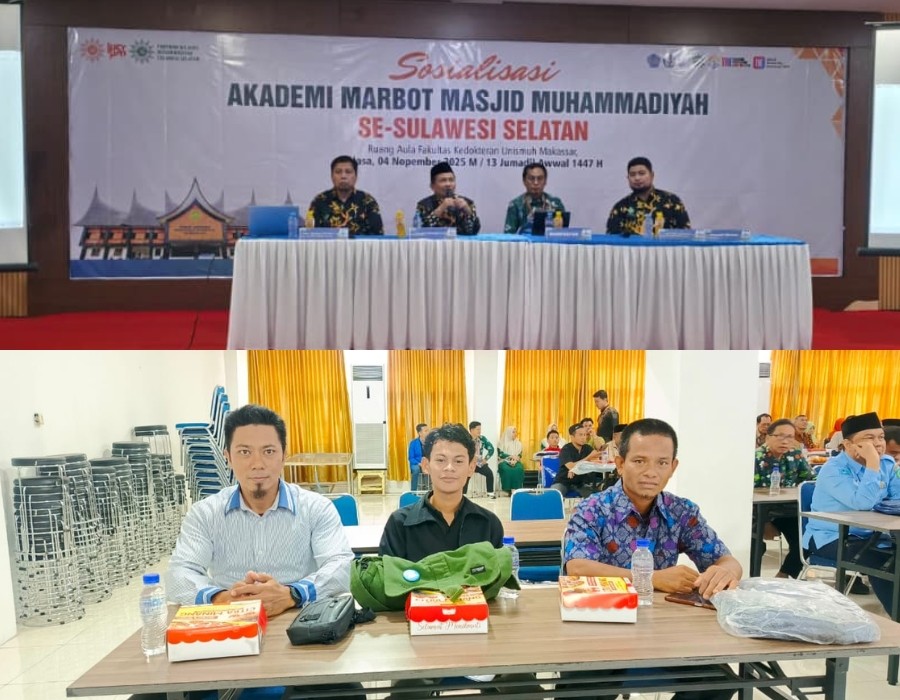 LPCRPM PWM Sulsel Gelar Sosialisasi Akademi Marbot Masjid Muhammadiyah, Dorong Tata Kelola Profesion